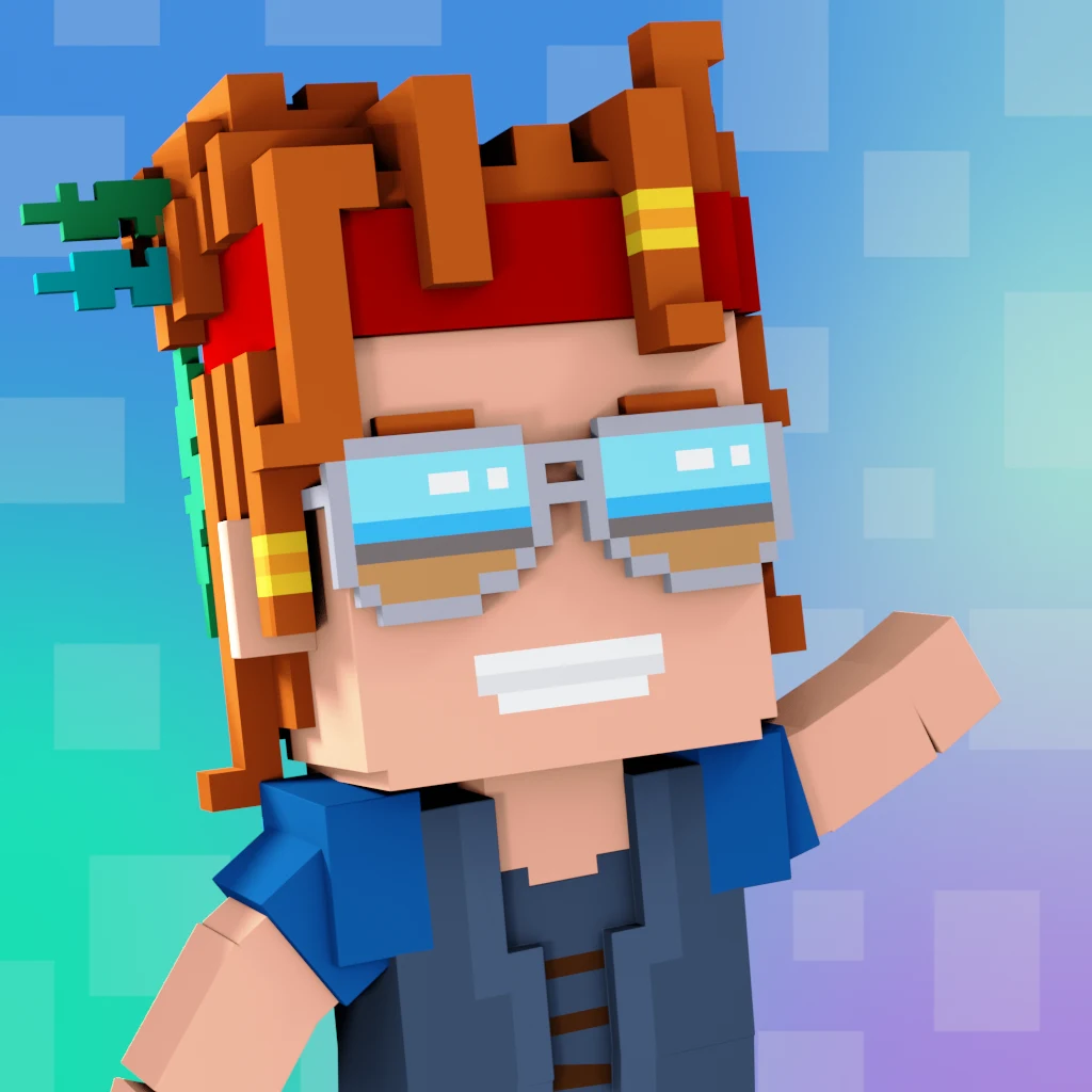 Pirate #6059 voxel render