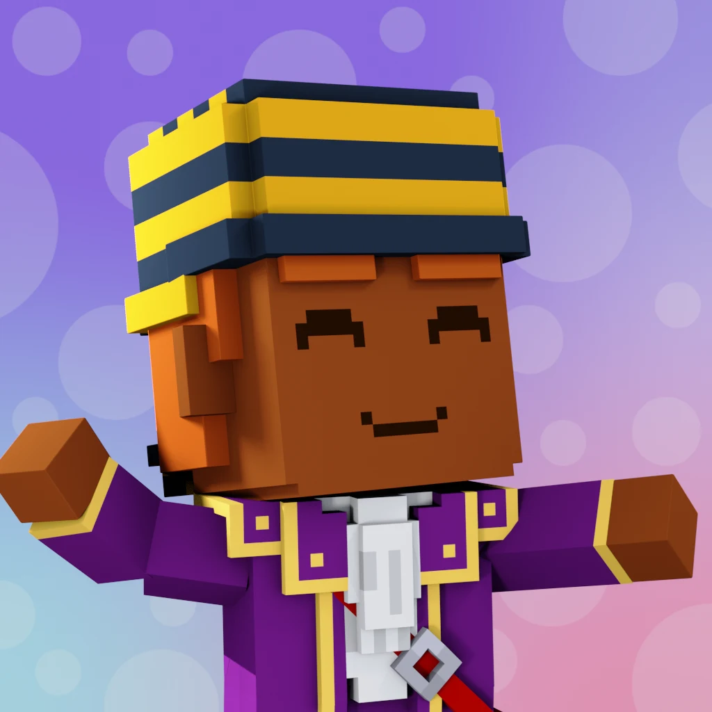 Pirate #6060 voxel render
