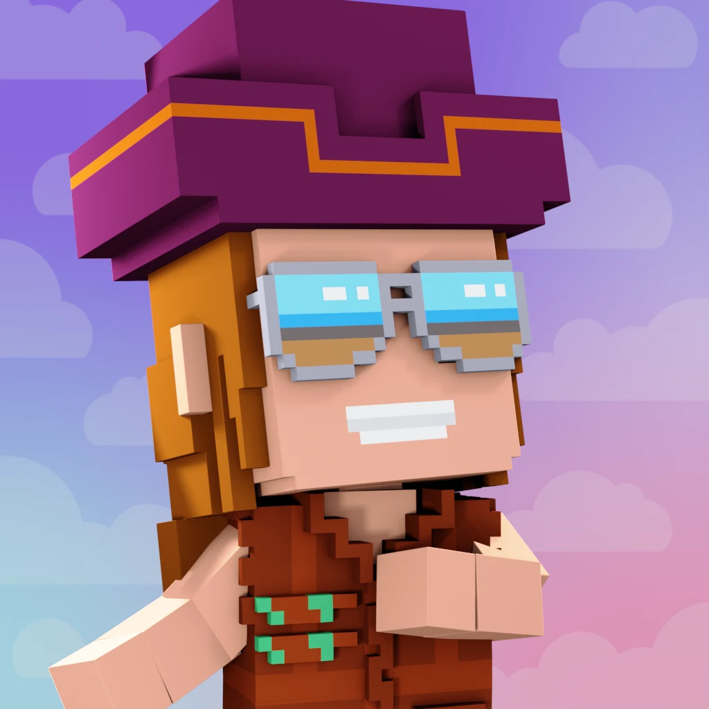 Pirate #6062 voxel render