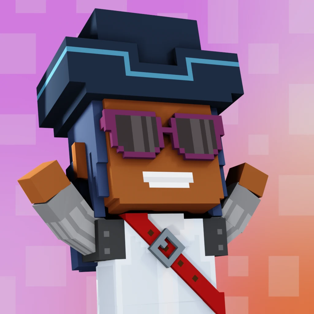 Pirate #6070 voxel render