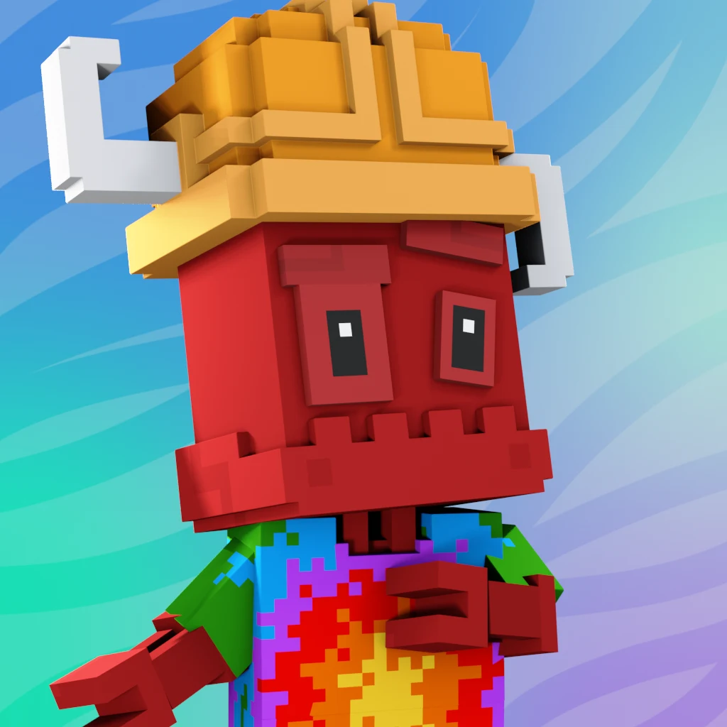 Pirate #6071 voxel render