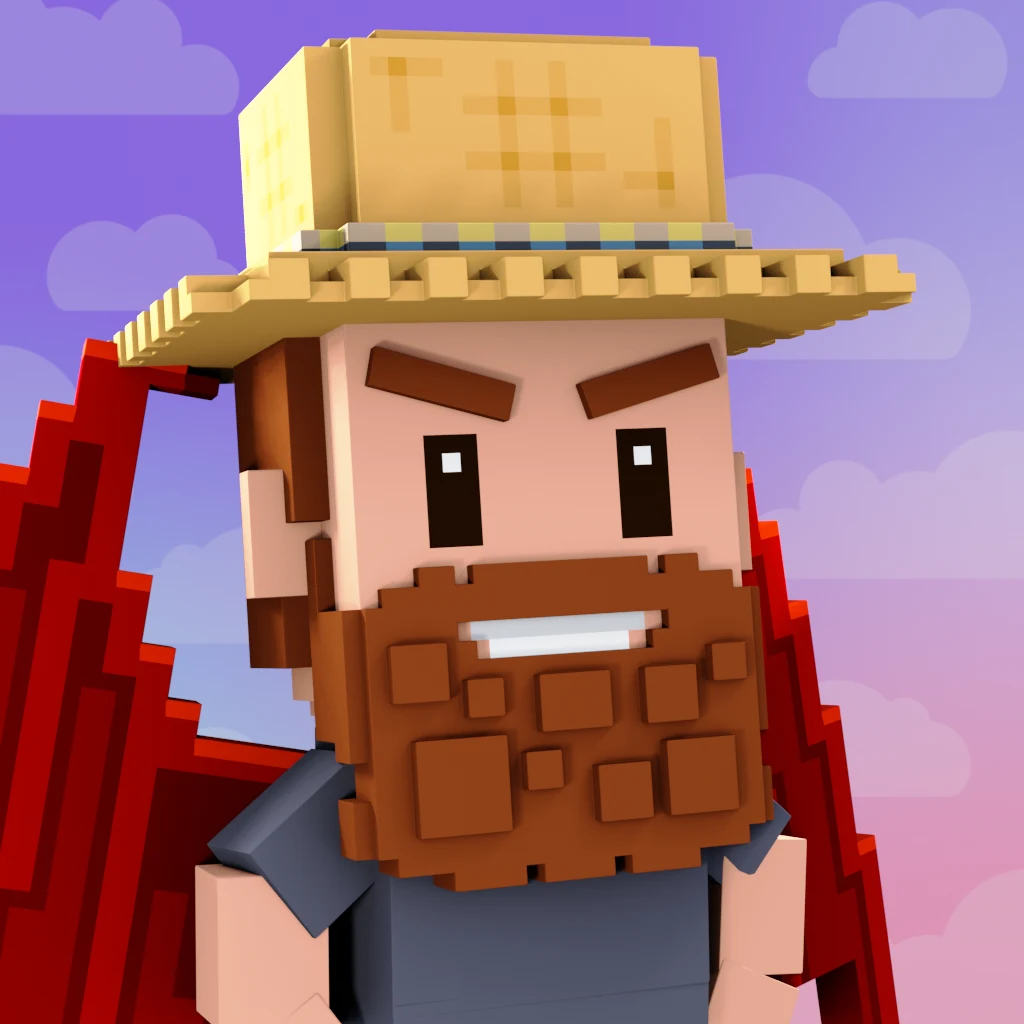 Pirate #6075 voxel render