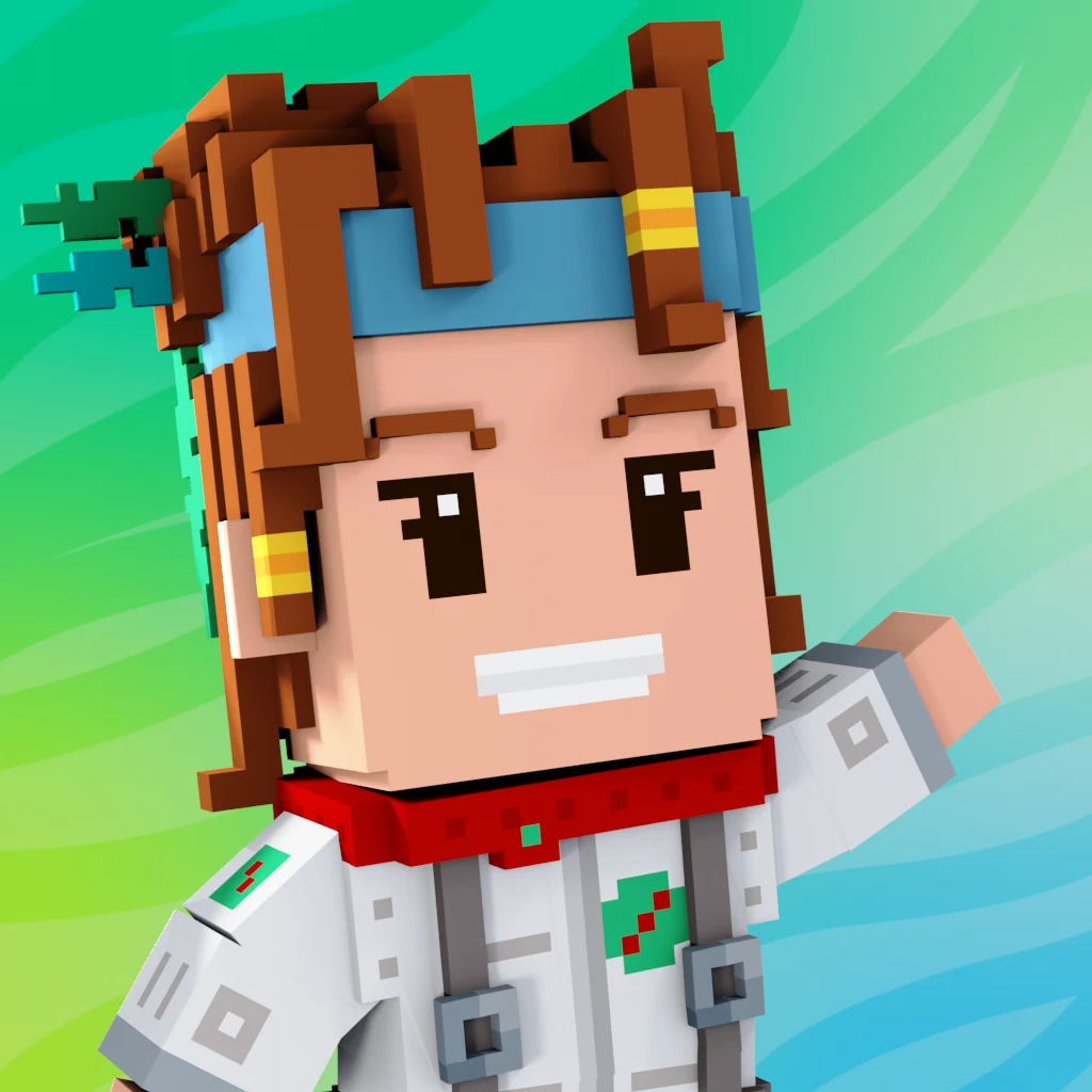 Pirate #6077 voxel render