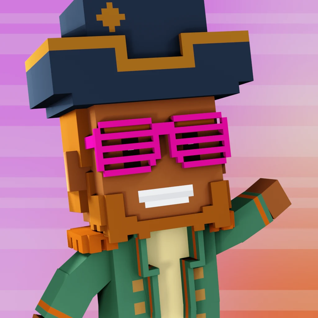 Pirate #6081 voxel render