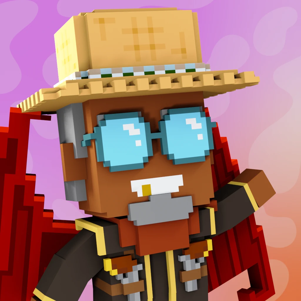 Pirate #6084 voxel render