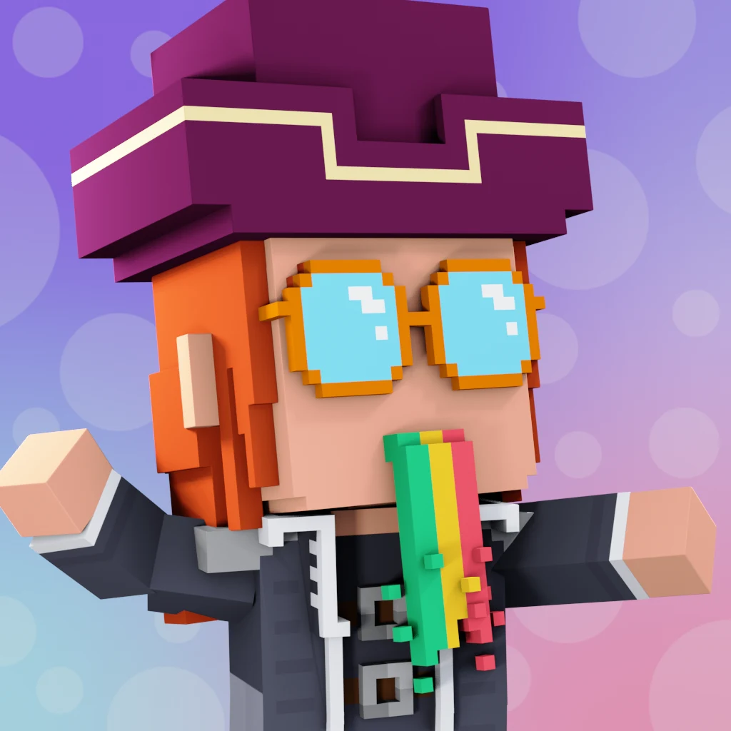 Pirate #6085 voxel render