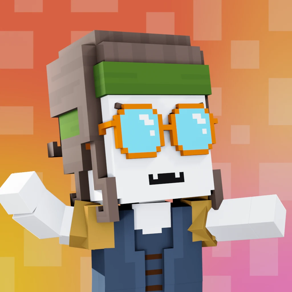 Pirate #6088 voxel render
