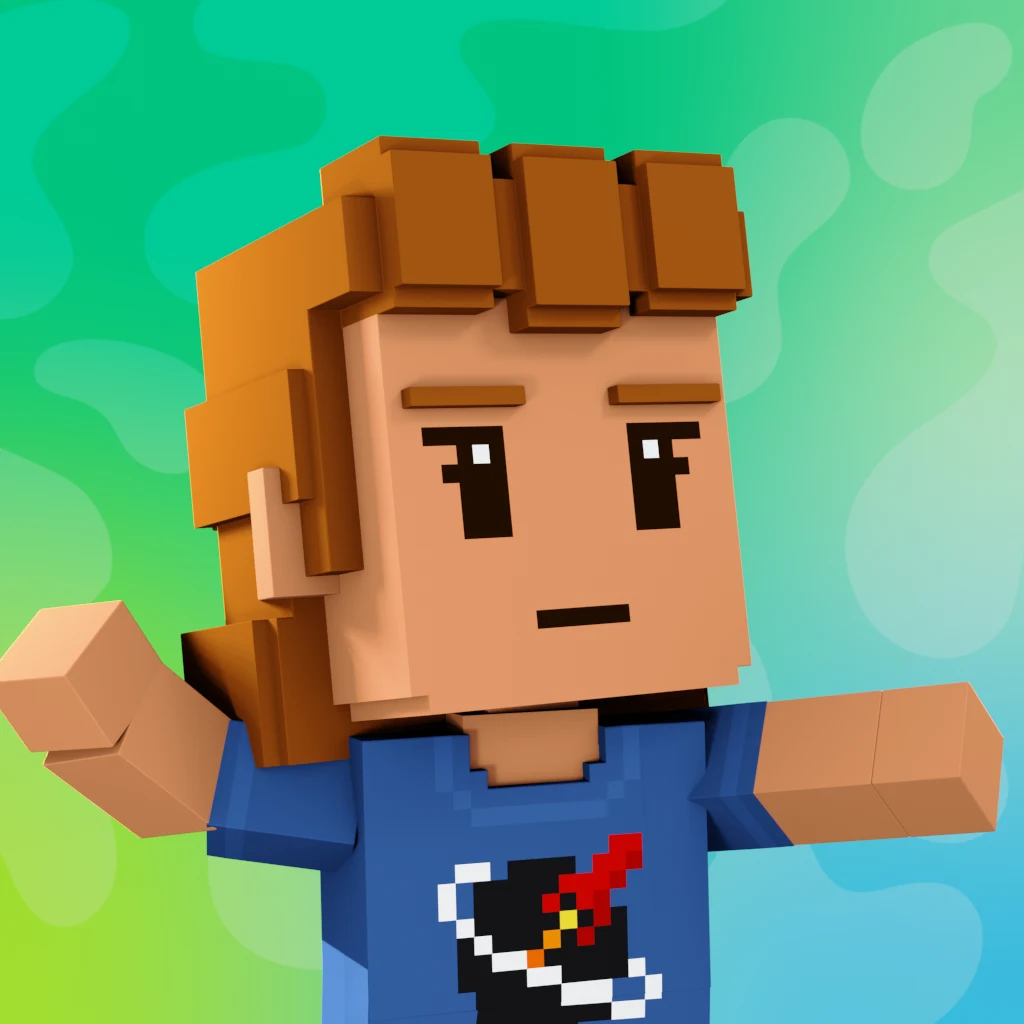 Pirate #609 voxel render
