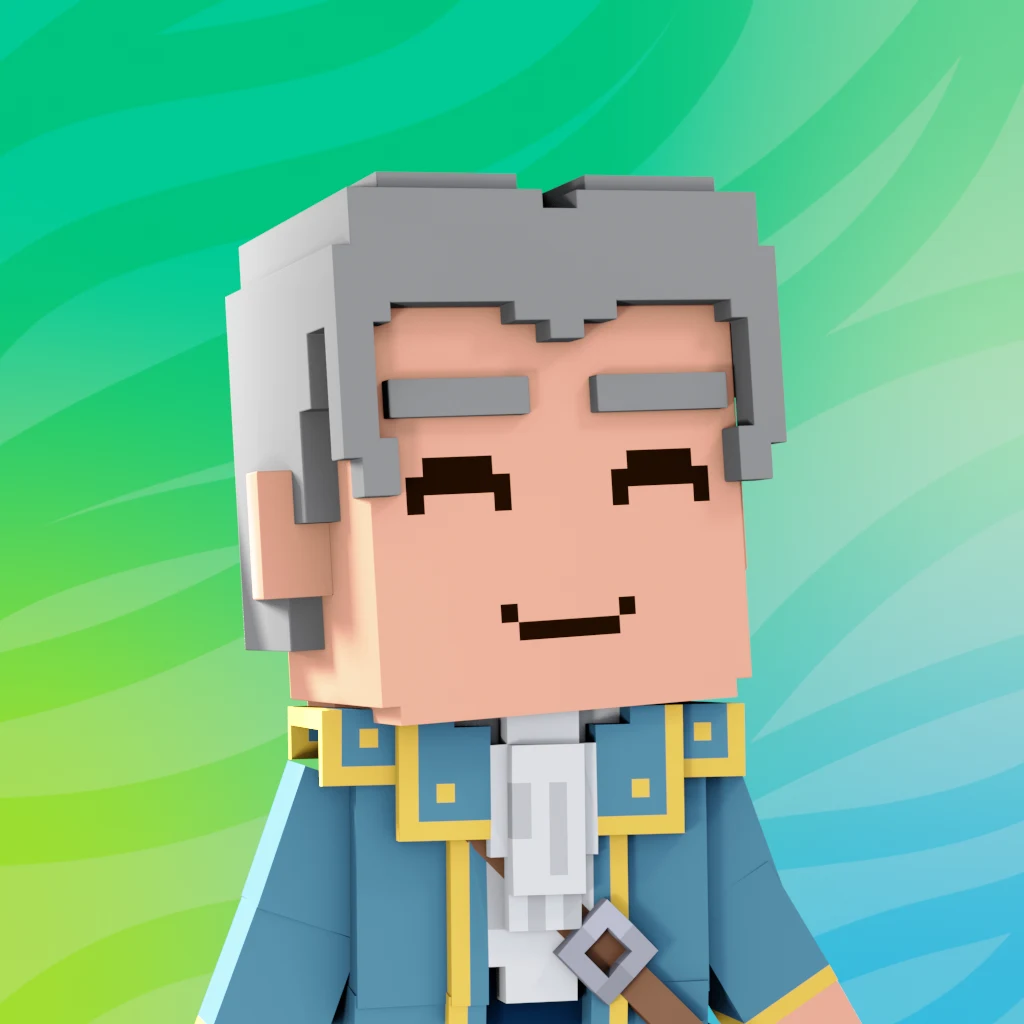 Pirate #6090 voxel render