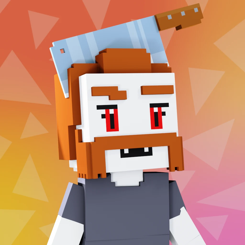 Pirate #6092 voxel render