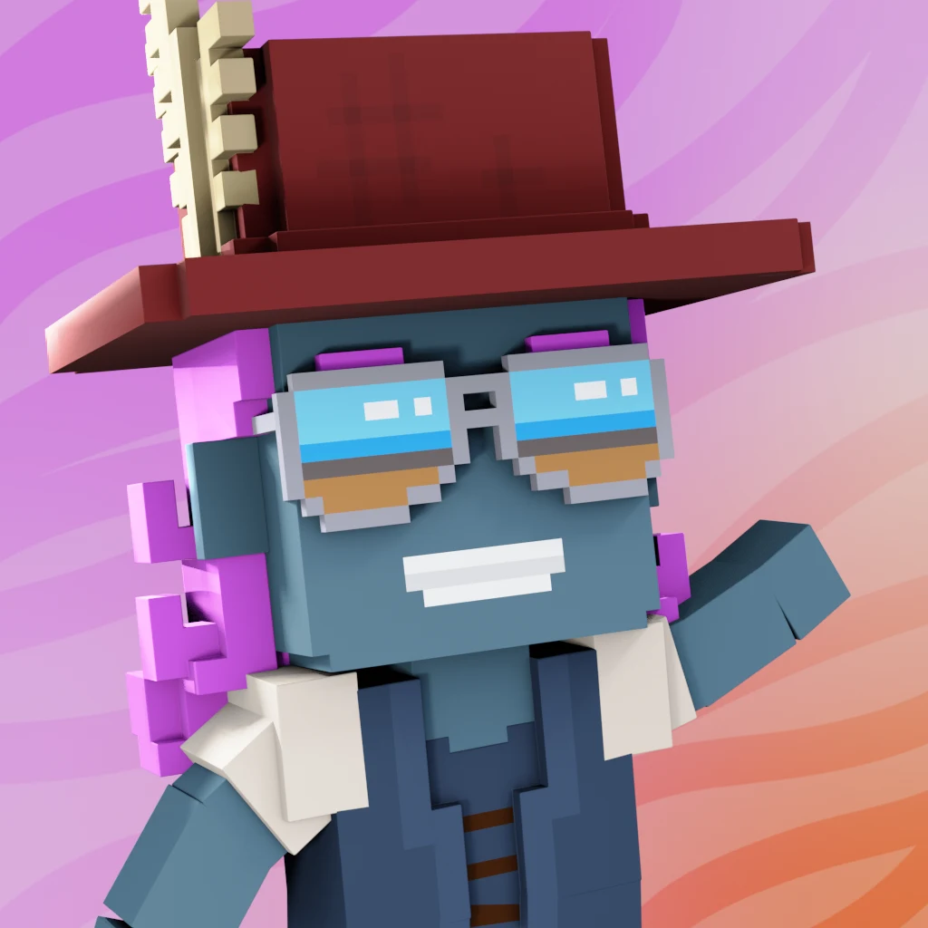 Pirate #6094 voxel render