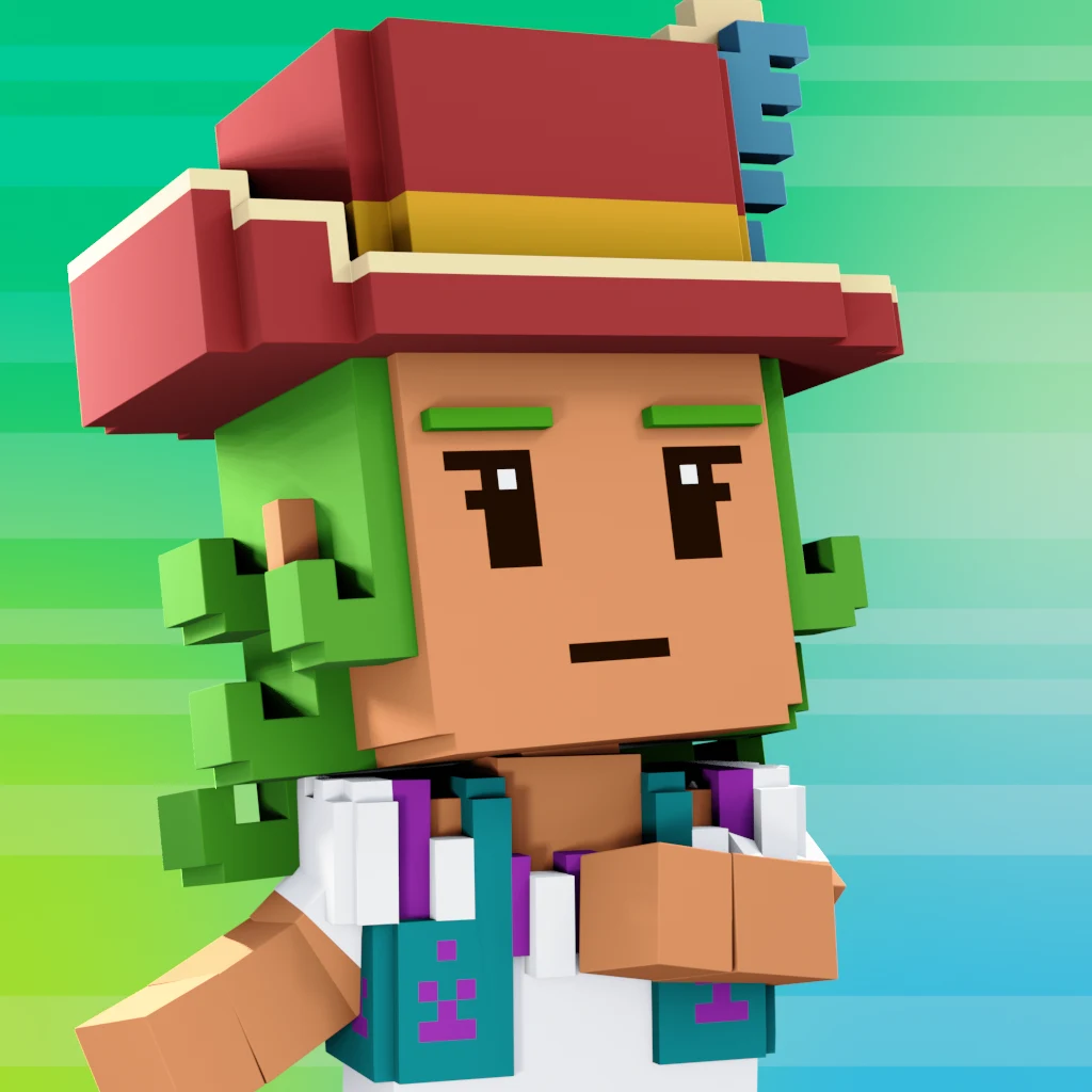 Pirate #6098 voxel render