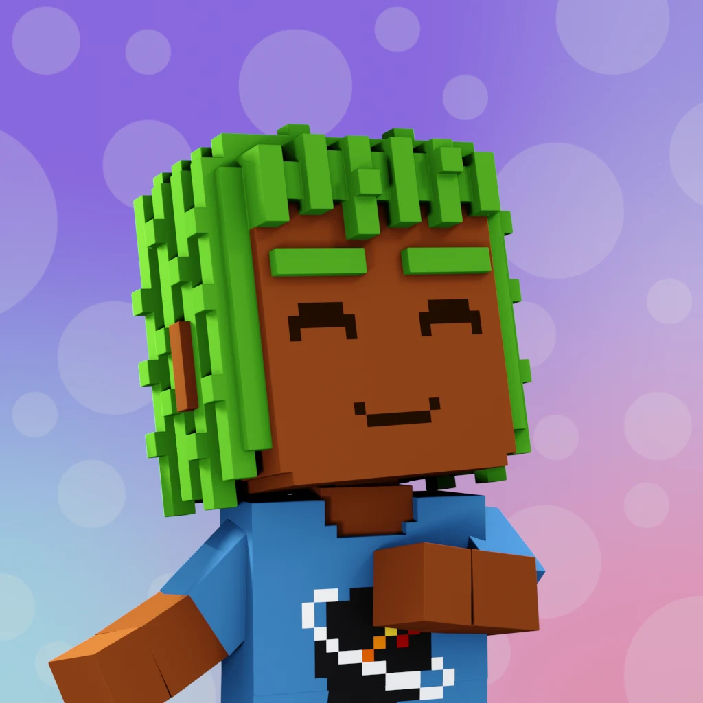 Pirate #6099 voxel render