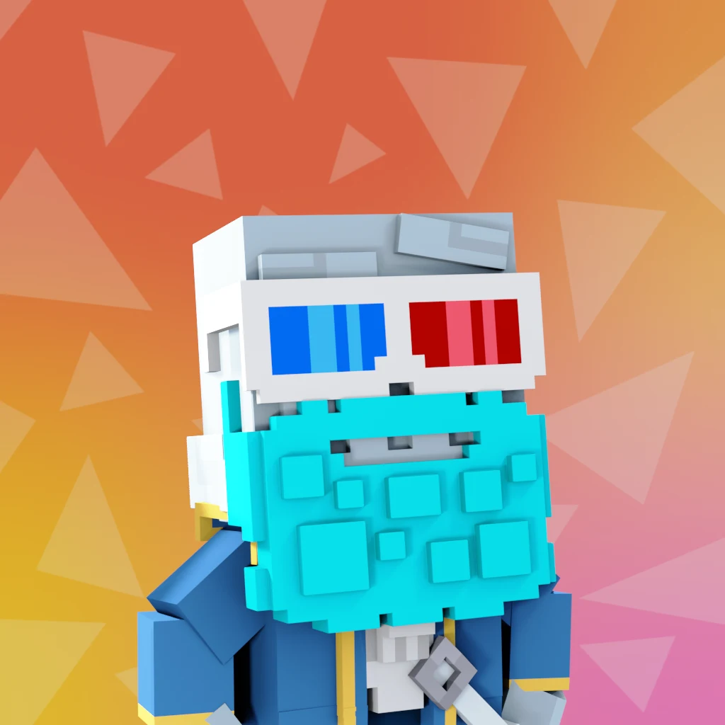 Pirate #6100 voxel render