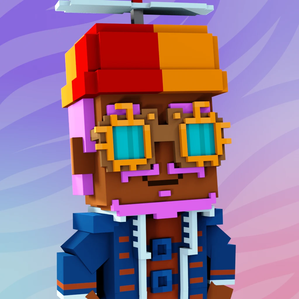 Pirate #6103 voxel render