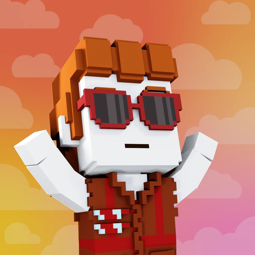 Pirate #6107 voxel render