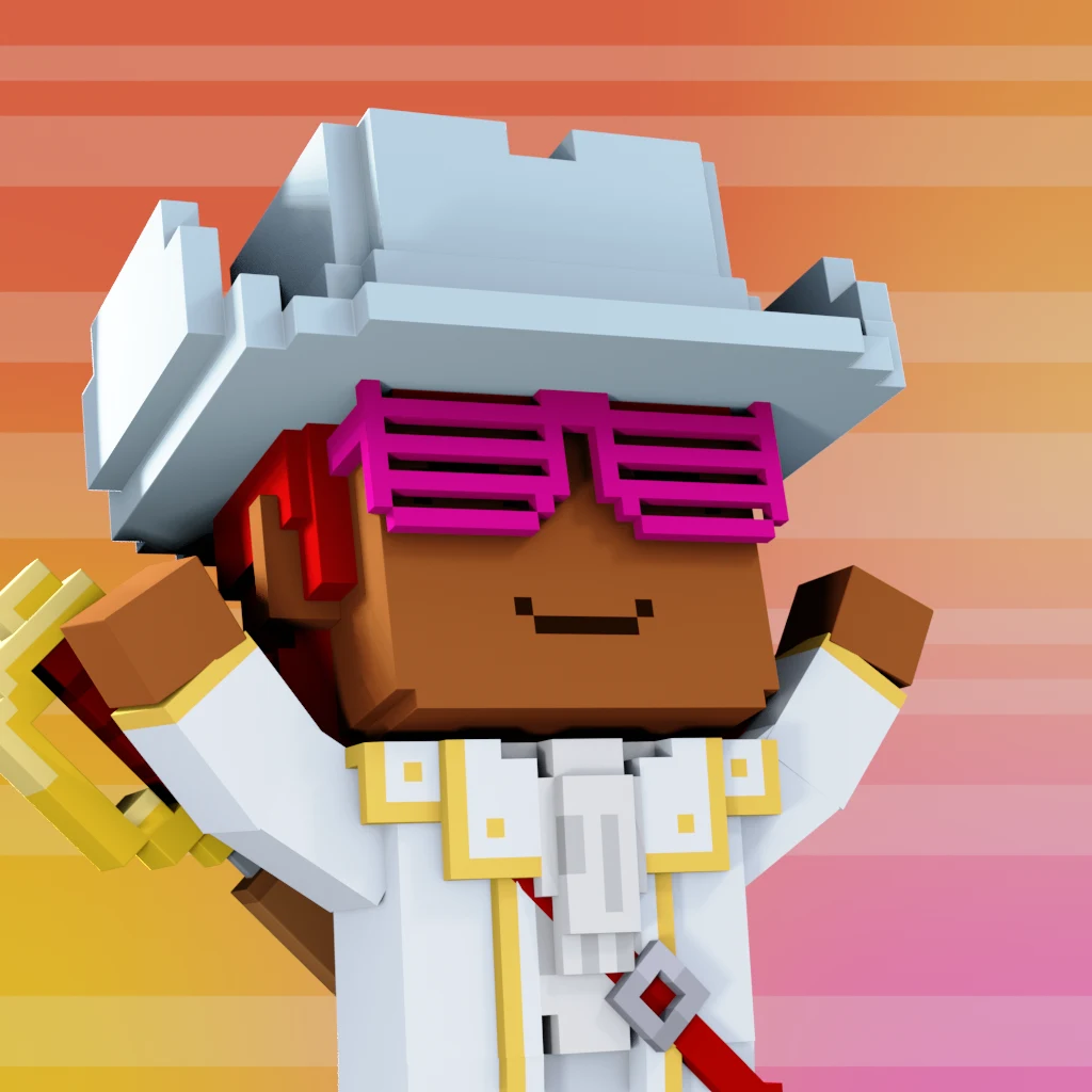 Pirate #6110 voxel render
