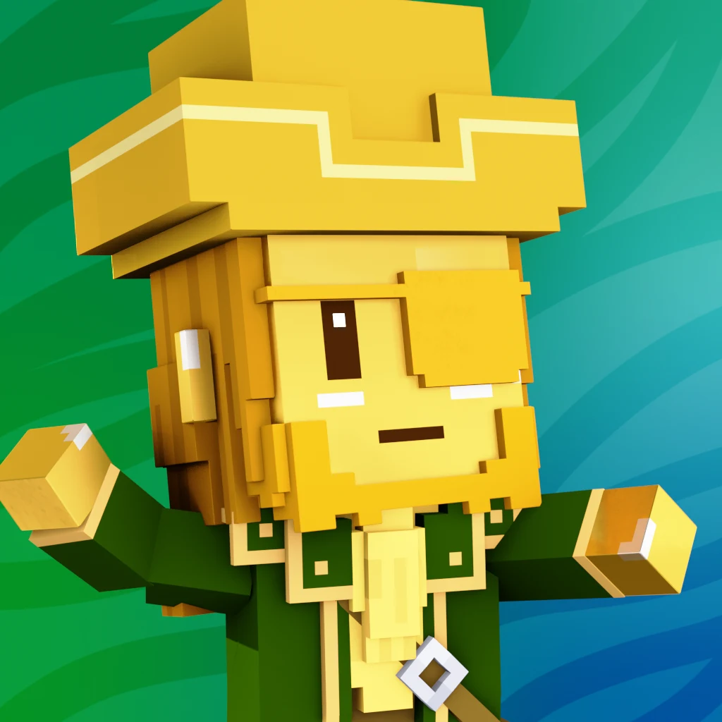 Pirate #6112 voxel render