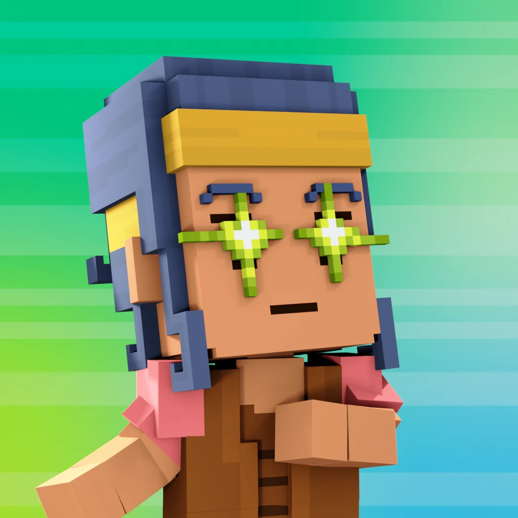 Pirate #6113 voxel render