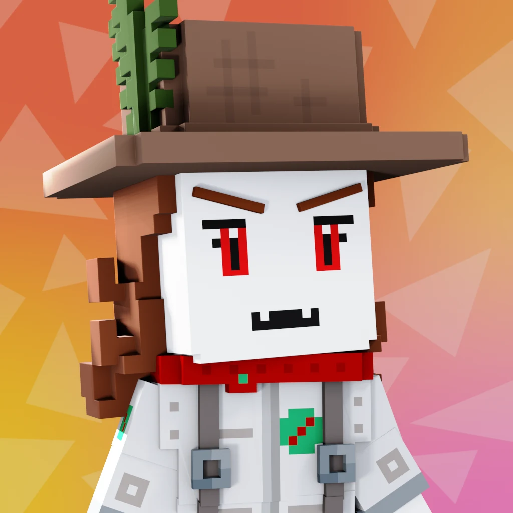 Pirate #6114 voxel render