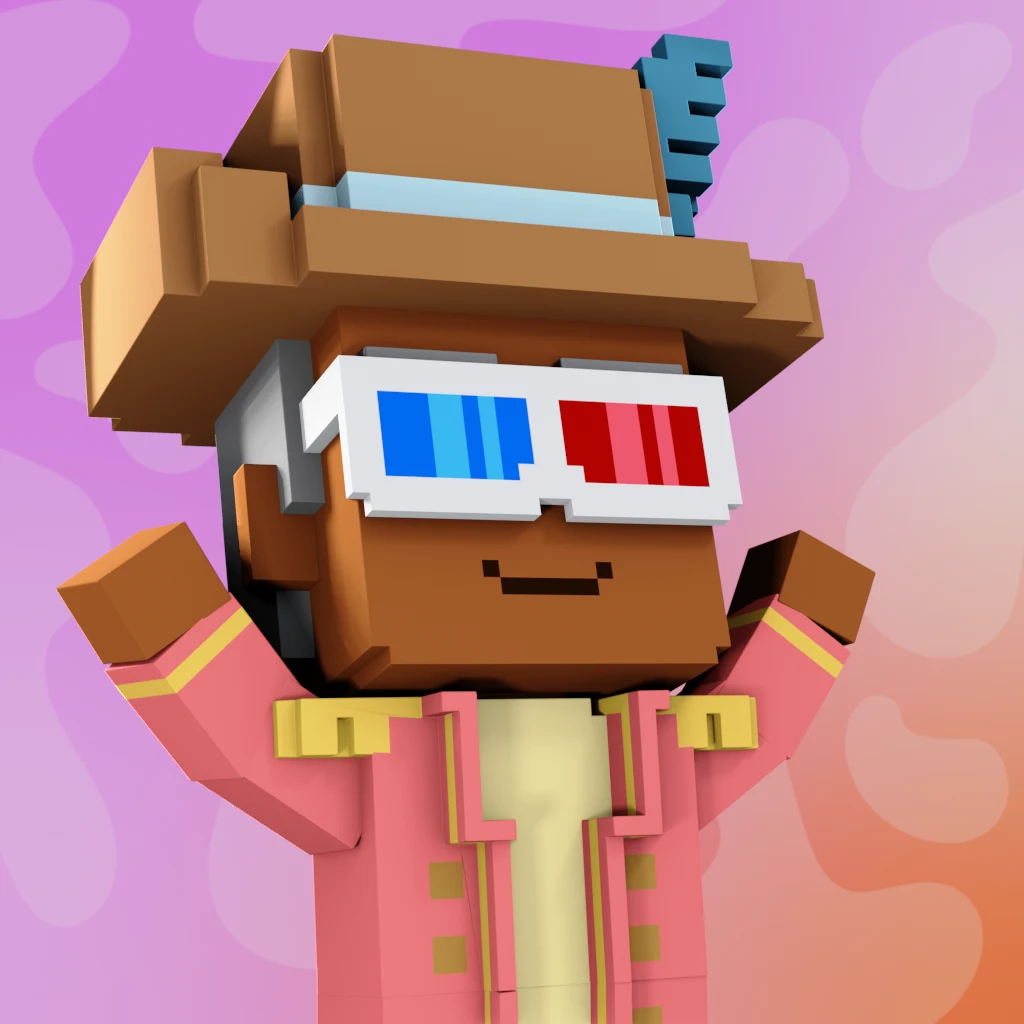 Pirate #6121 voxel render