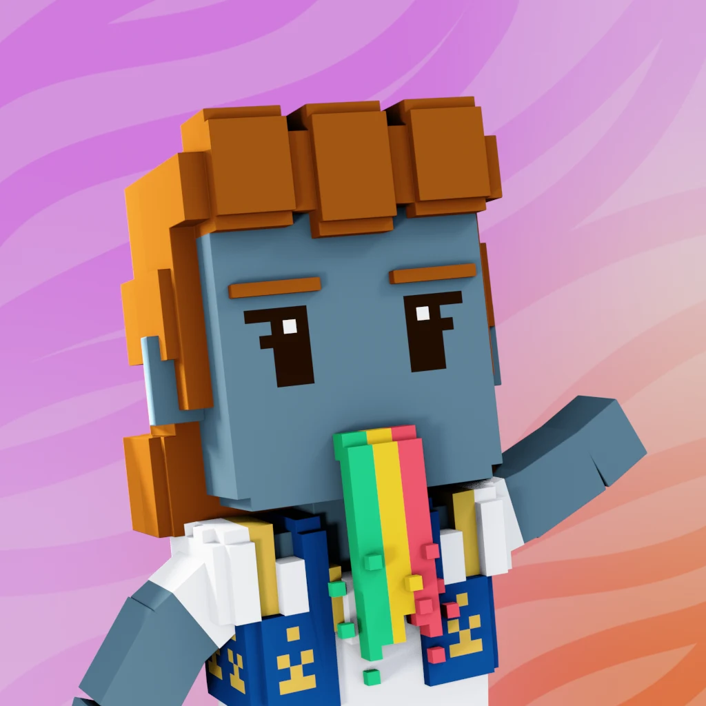 Pirate #6126 voxel render
