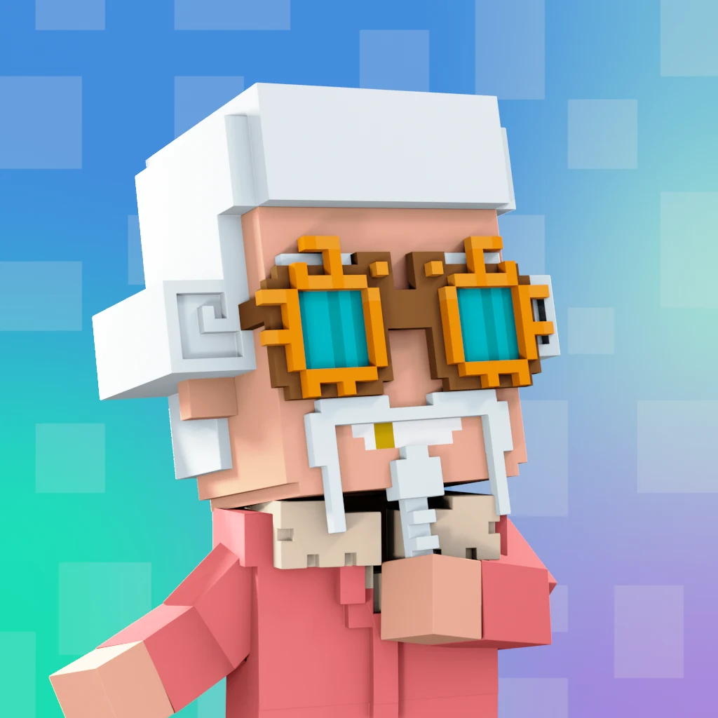 Pirate #6129 voxel render