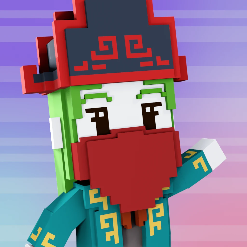 Pirate #6130 voxel render