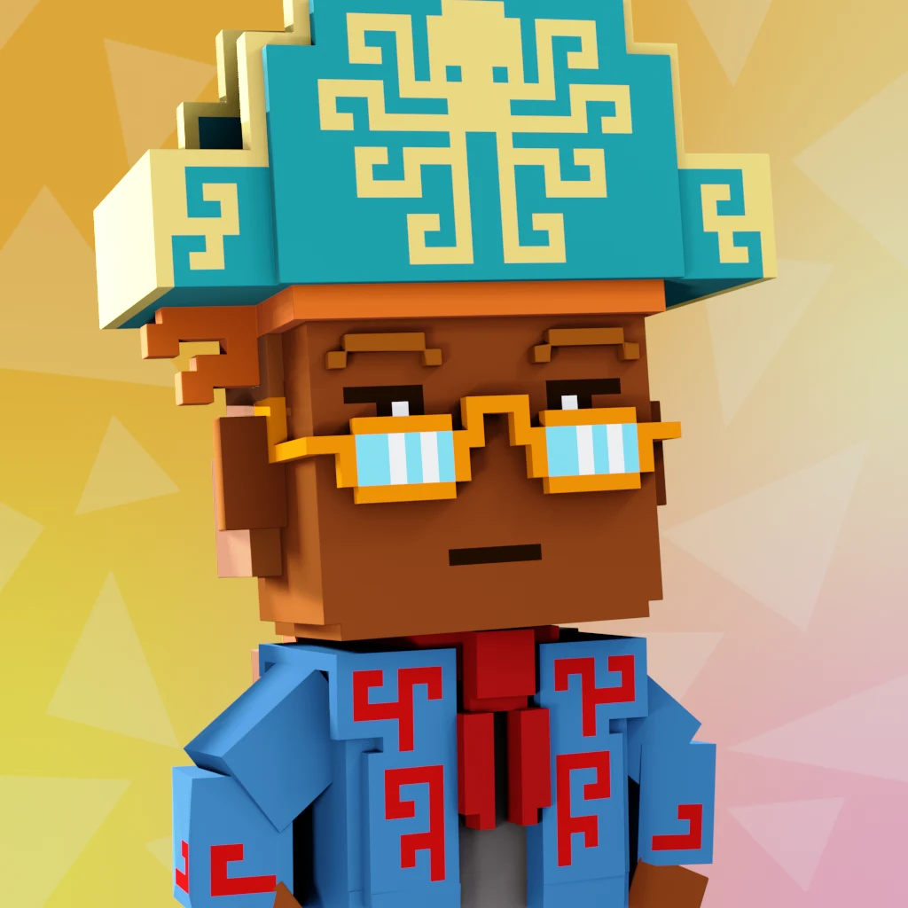 Pirate #6131 voxel render