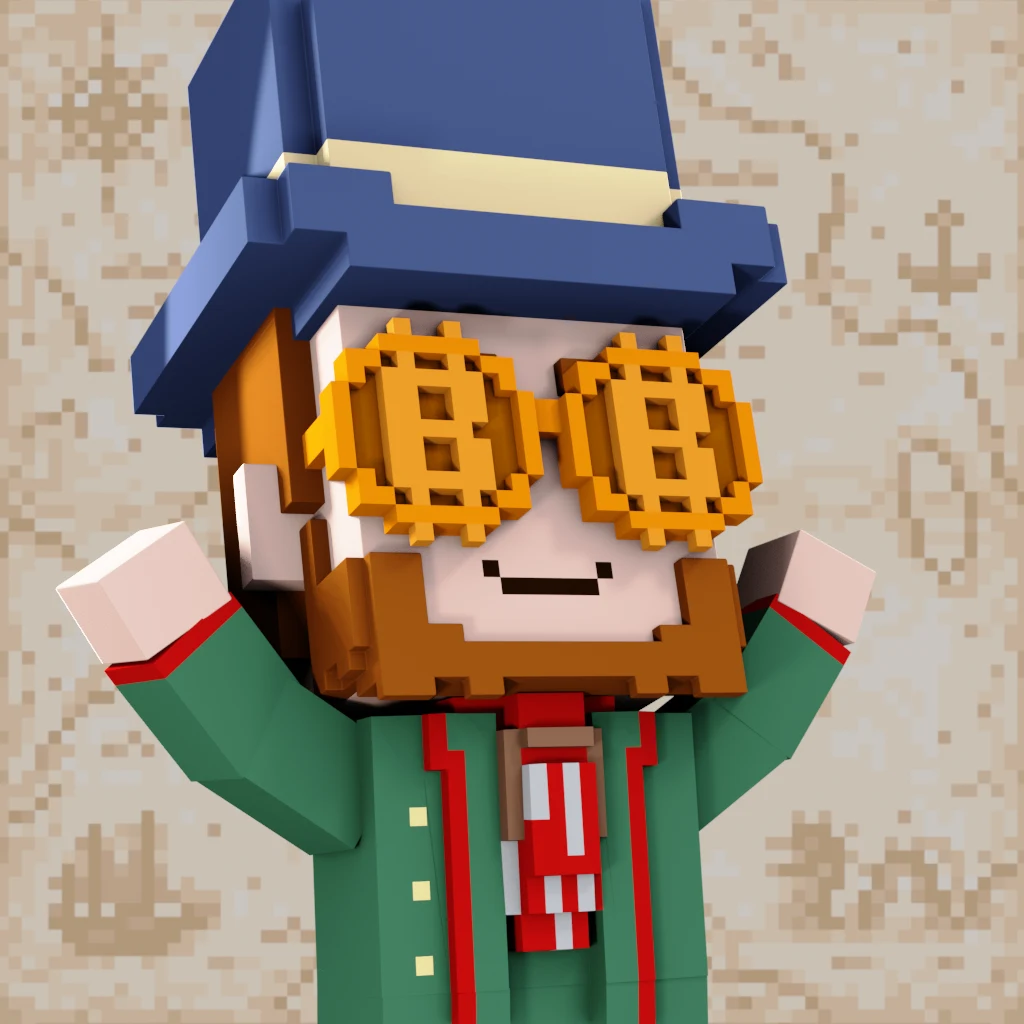 Pirate #6132 voxel render