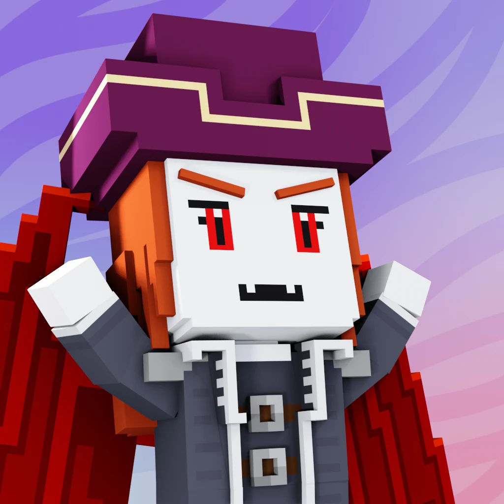 Pirate #6133 voxel render