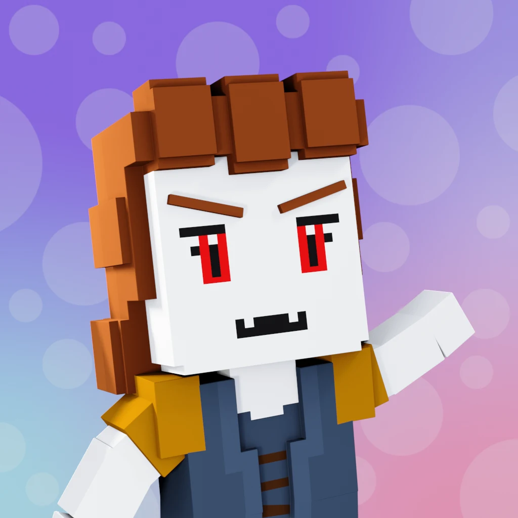 Pirate #6134 voxel render