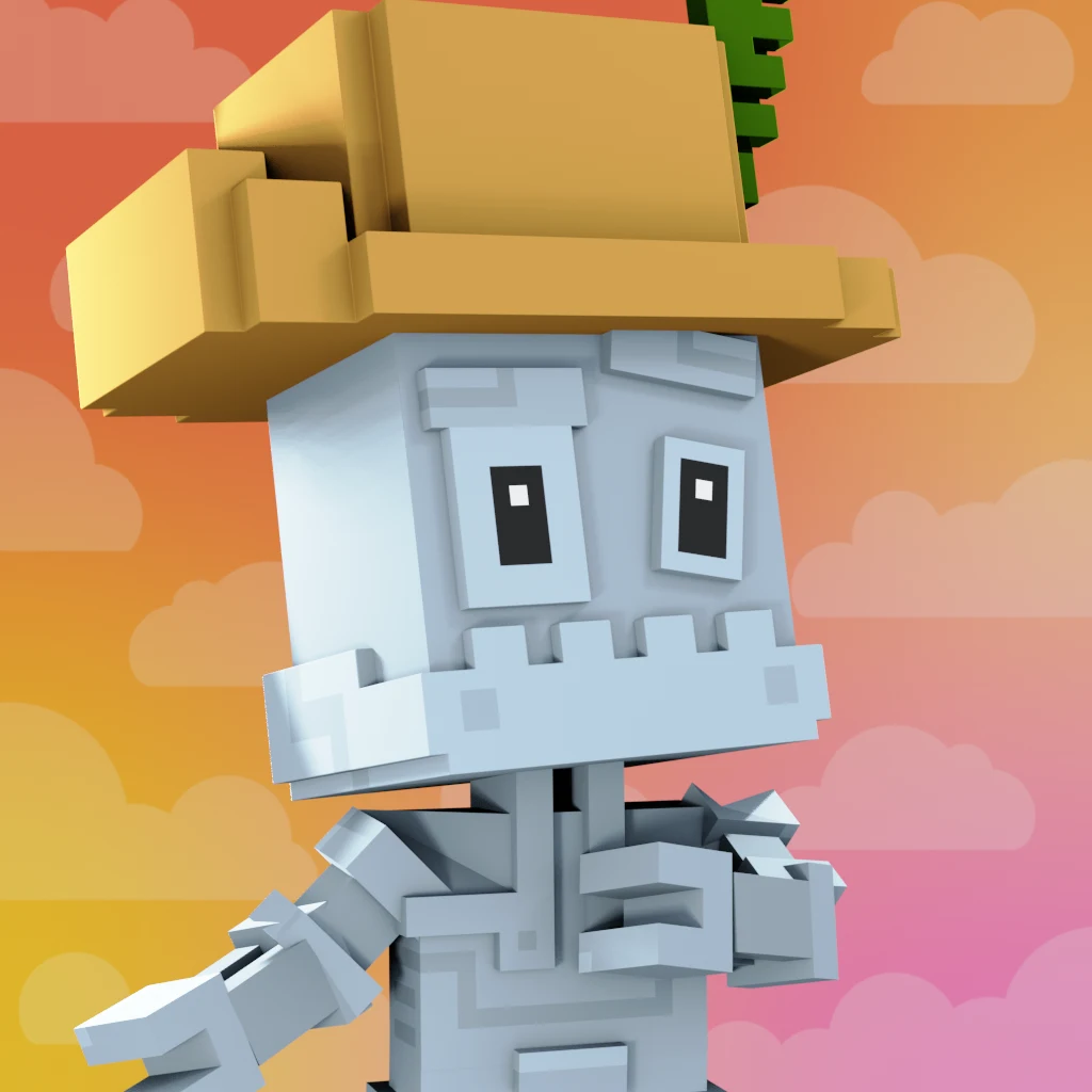 Pirate #6140 voxel render