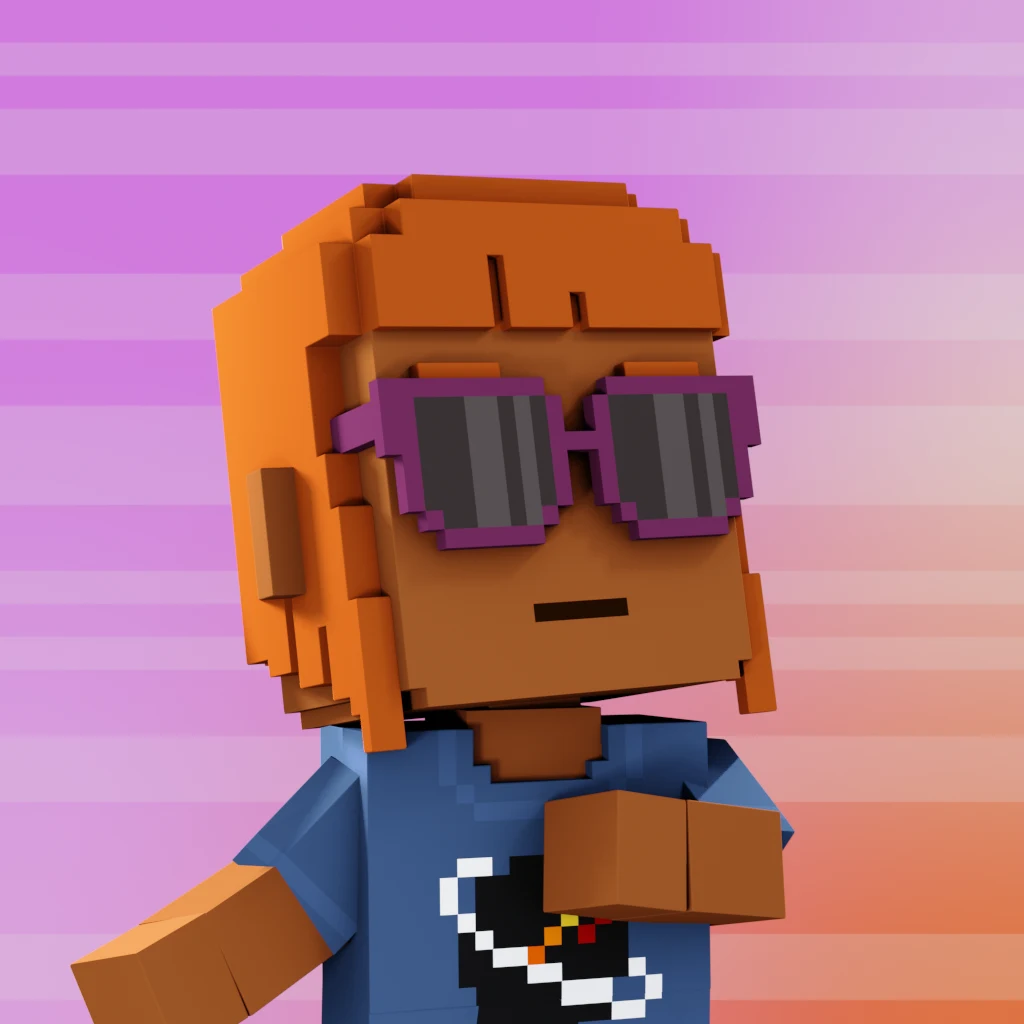 Pirate #6143 voxel render
