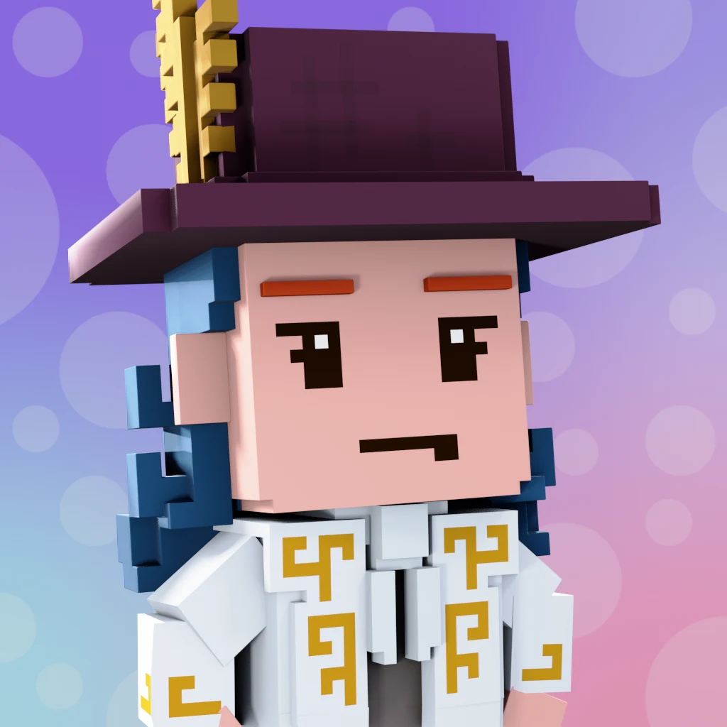 Pirate #6144 voxel render