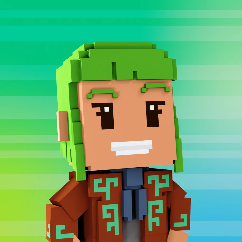 Pirate #6146 voxel render
