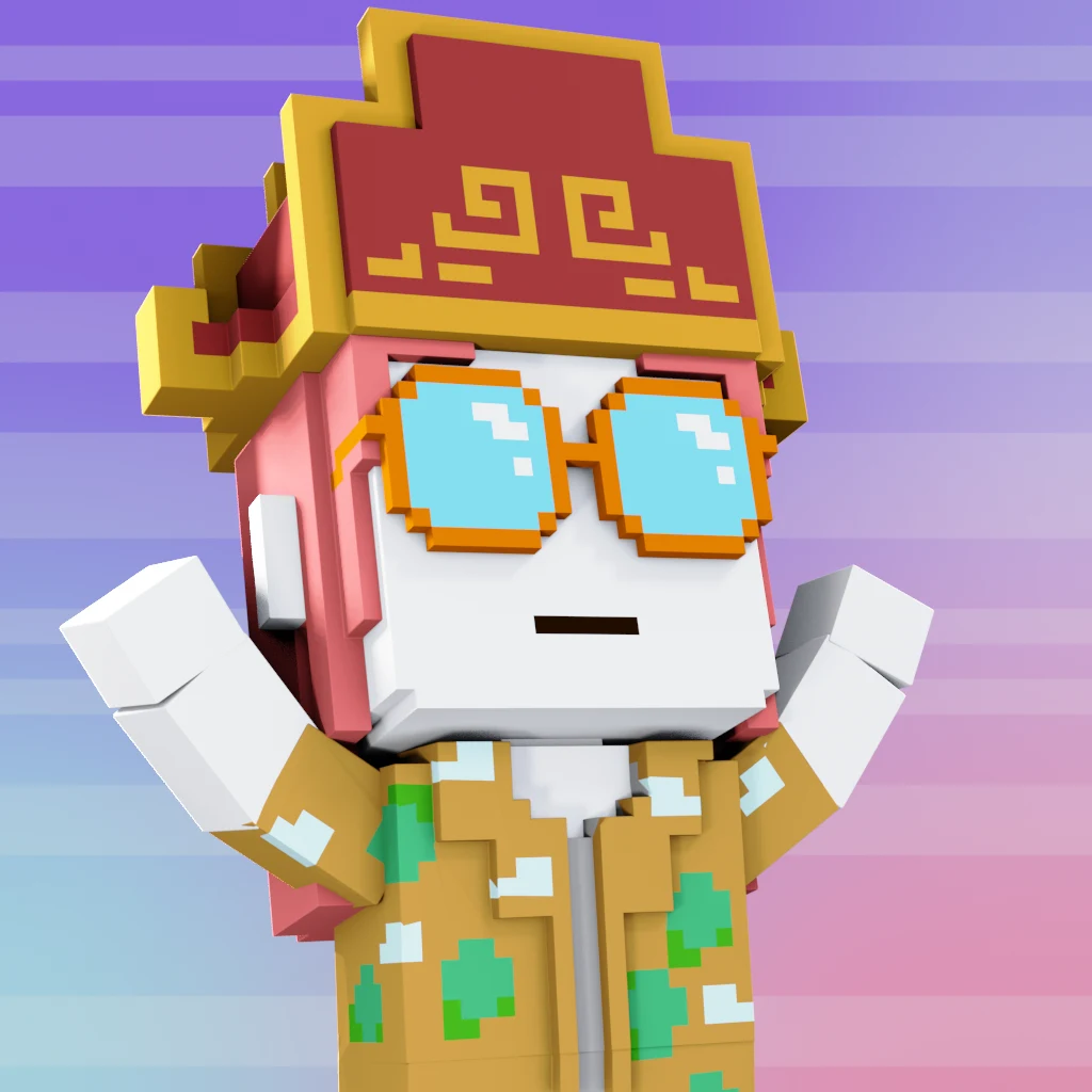Pirate #615 voxel render