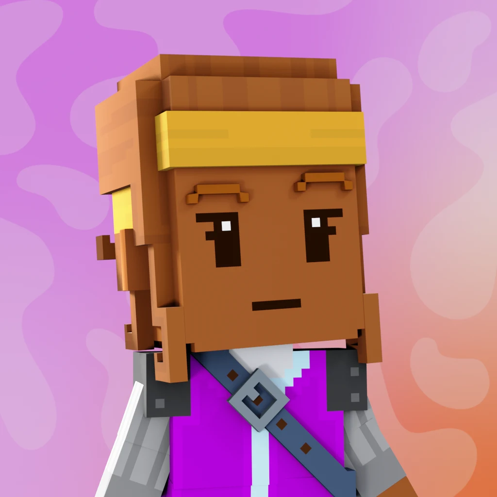 Pirate #6150 voxel render