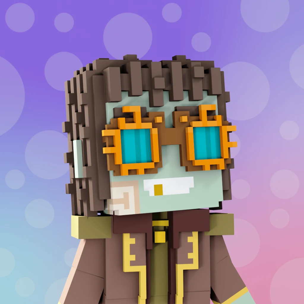 Pirate #6151 voxel render