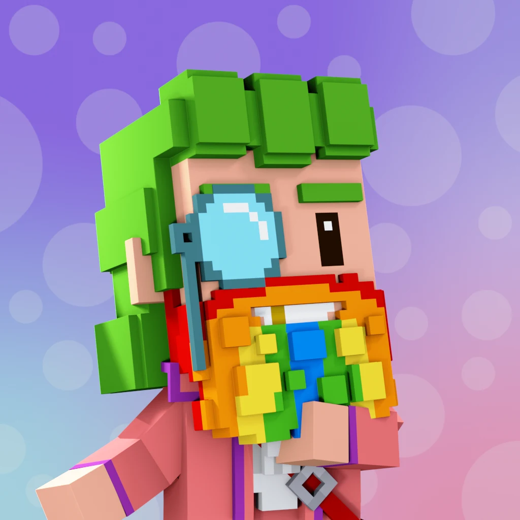 Pirate #6152 voxel render