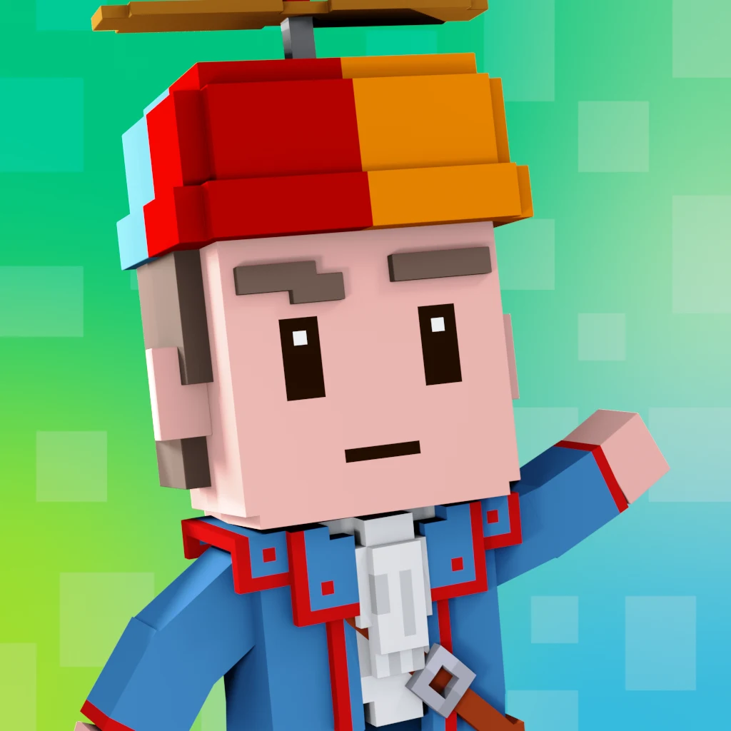 Pirate #6154 voxel render