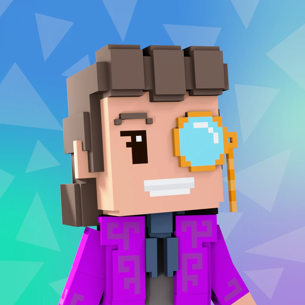 Pirate #6156 voxel render