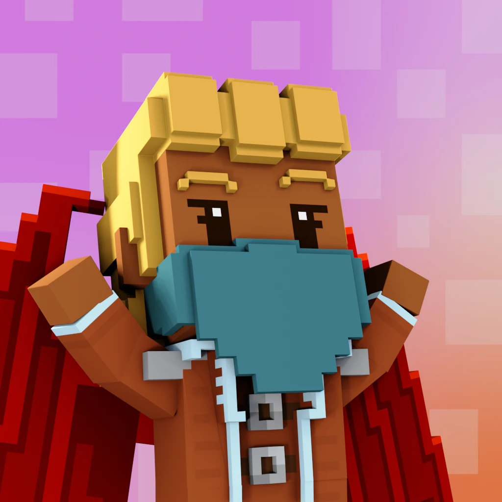 Pirate #6157 voxel render