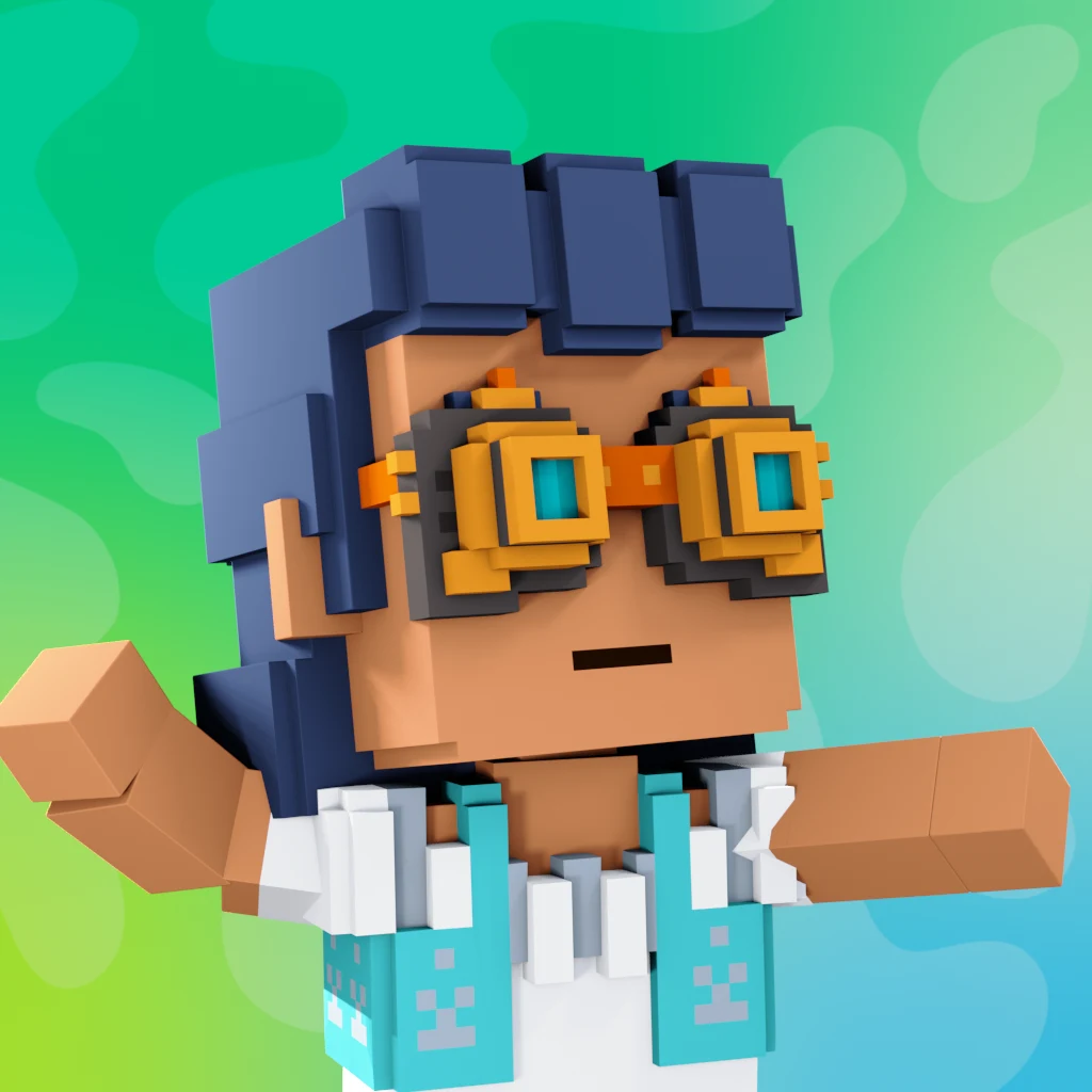 Pirate #616 voxel render