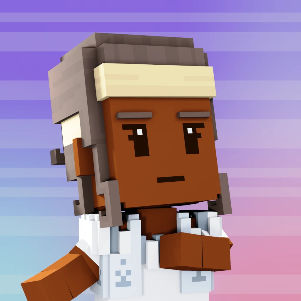 Pirate #6160 voxel render