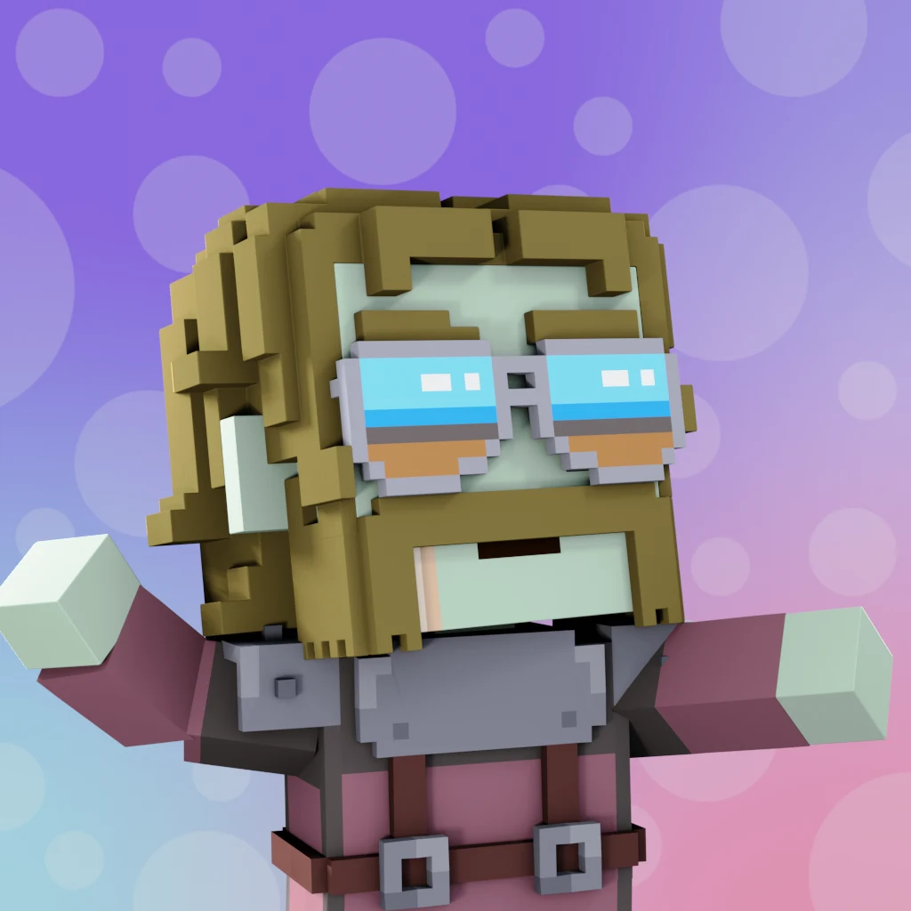 Pirate #6163 voxel render