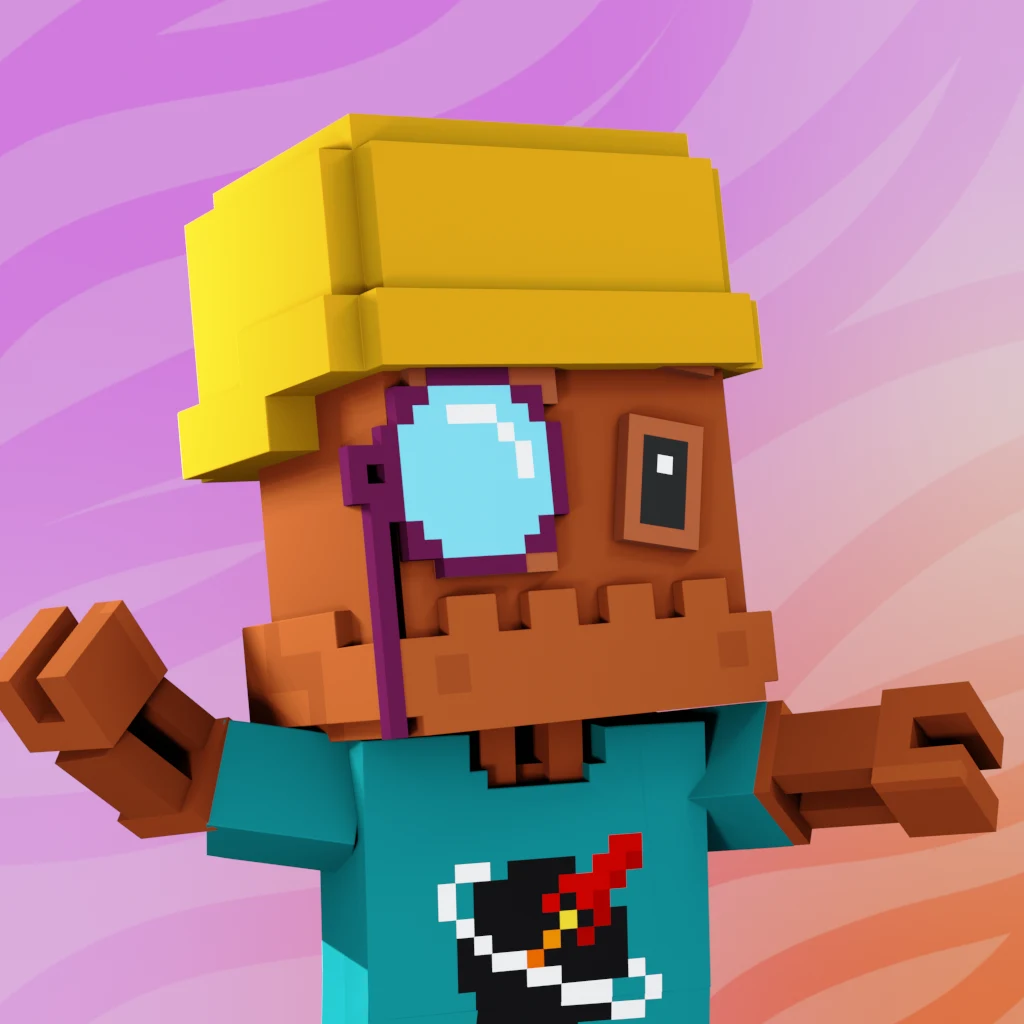Pirate #6166 voxel render