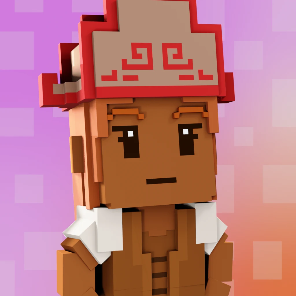 Pirate #6168 voxel render