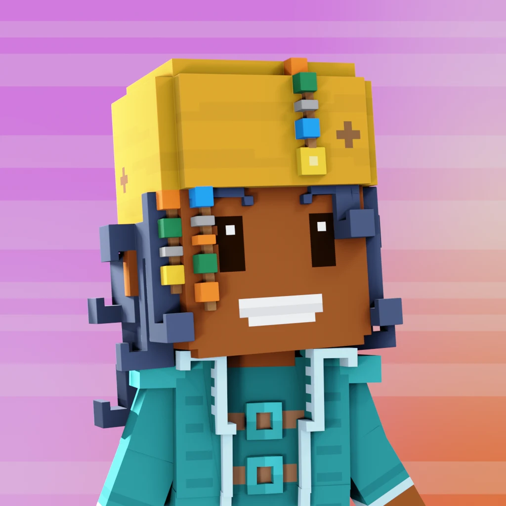 Pirate #617 voxel render