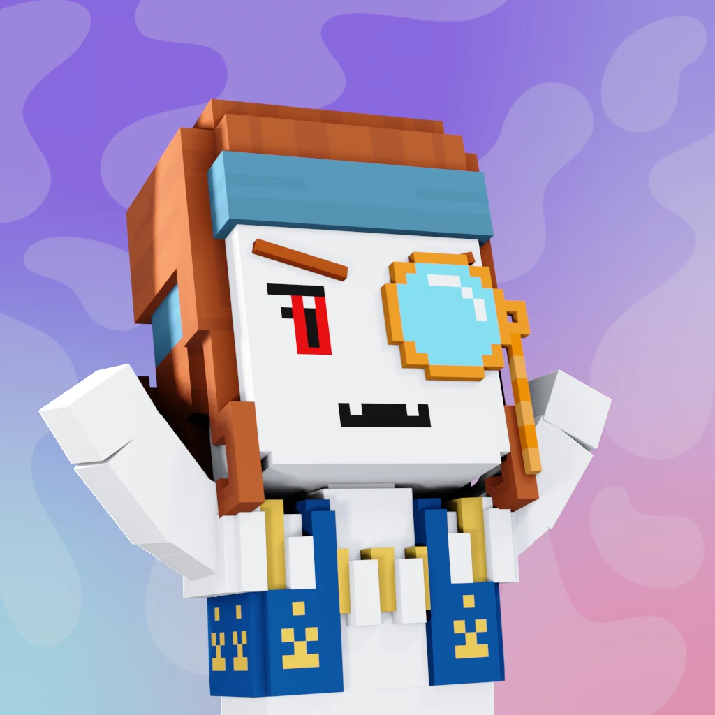 Pirate #6170 voxel render